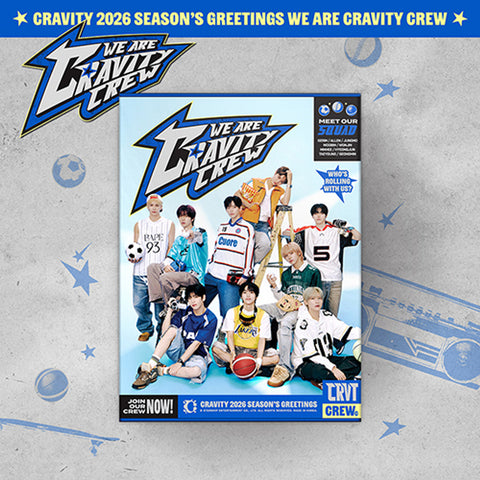 [PREORDER] : CRAVITY - 2026 SEASON'S GREETINGS [WE ARE CRAVITY CREW]