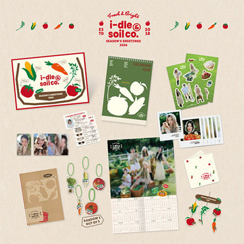 [PREORDER] : i-dle - 2026 SEASON'S GREETING [i-dle & Soil Co.]
