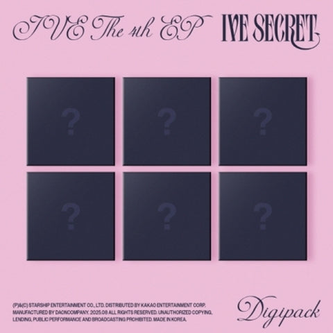[PREORDER] : IVE - THE 4TH EP [IVE SECRET] (Digipack ver.)