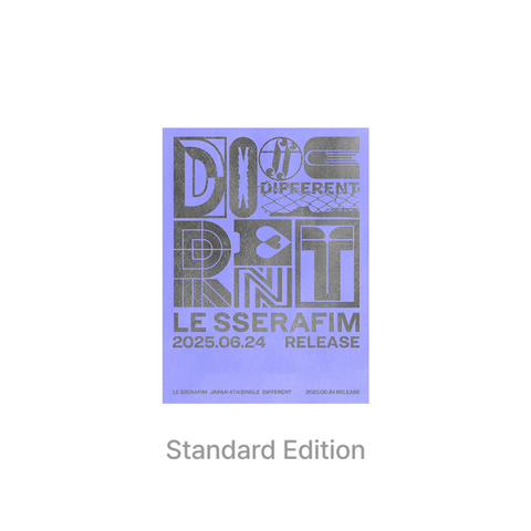 [PREORDER] : LE SSERAFIM - DIFFERENT (Standard Edition)