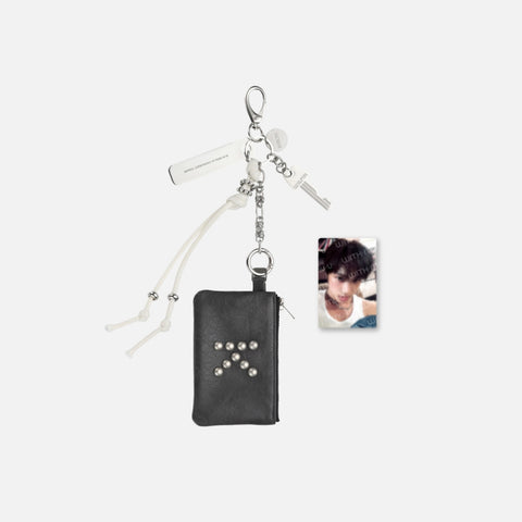[PREORDER] : KAI - 2025 KAI SOLO CONCERT TOUR <KAION> IN SEOUL - WALLET KEYRING SET