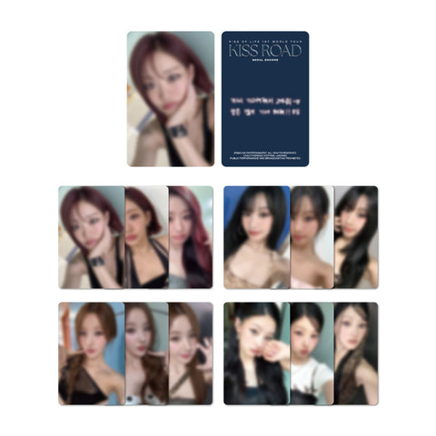 [PREORDER] : KISS OF LIFE - 1ST WORLD TOUR: KISS ROAD - SEOUL ENCORE OFFICIAL MD : PHOTOCARD SET