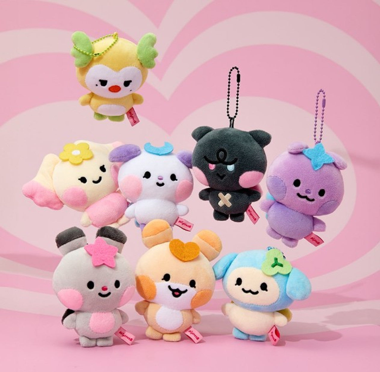 ATEEZ - 'MIGHTEEZ' POP UP MD : MINI PLUSH KEYRING – KYYO