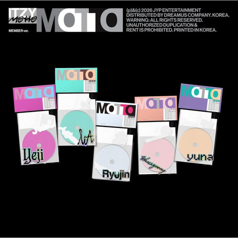 [PREORDER] : ITZY - Motto (MEMBER ver.)