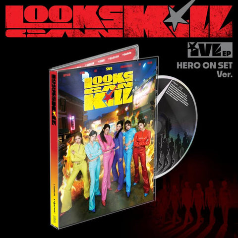 [PREORDER] : IVE - Looks Can Kill (HERO ON SET ver.)