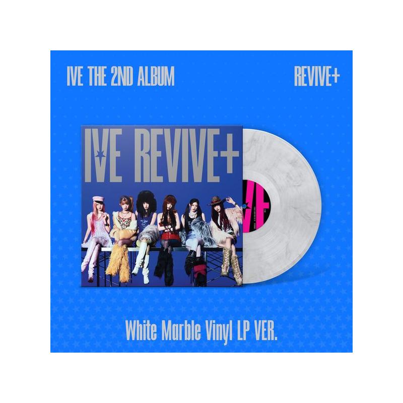 PREORDER] : IVE - REVIVE+ (White Marble Vinyl LP Ver.) – KYYO