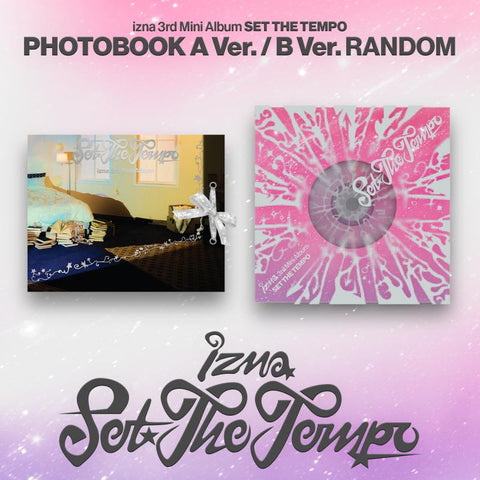 [PREORDER] : izna - SET THE TEMPO (PHOTOBOOK ver.)