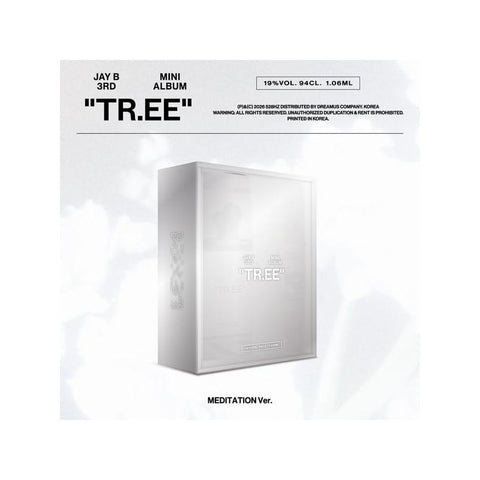 [PREORDER] : JAY B (GOT7) - TR.EE (MEDITATION Ver.)