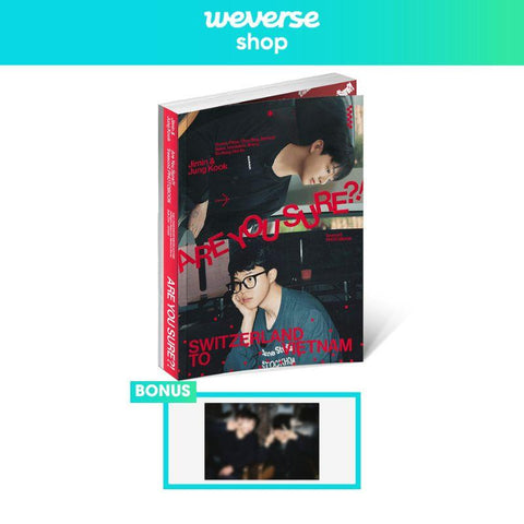 [PREORDER] : [WEVERSE] Jimin x Jung Kook (BTS) - 'Are You Sure?! Season2' PHOTOBOOK