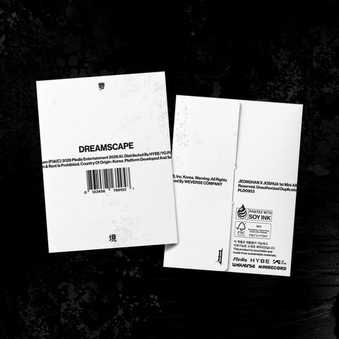 [PREORDER] : JEONGHAN X JOSHUA (SEVENTEEN) - DREAMSCAPE (Weverse Albums Ver.)