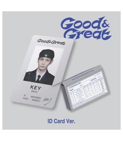 KEY - GOOD & GREAT (ID Card / QR Version)