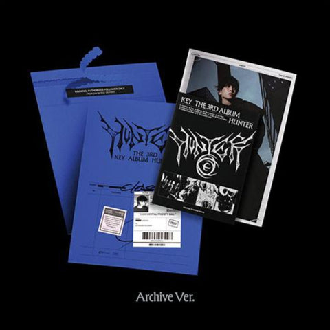 [PREORDER] : KEY (SHINee) - HUNTER (Archive / Photobook Ver.)