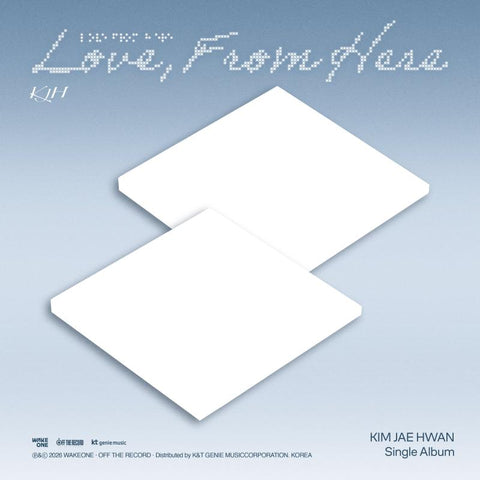 [PREORDER] : KIM JAE HWAN (WANNA ONE) - Love, From Here
