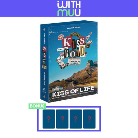 [WITHMUU] KISS OF LIFE - 1ST WORLD TOUR 'KISS ROAD' In North America TOUR-LOG