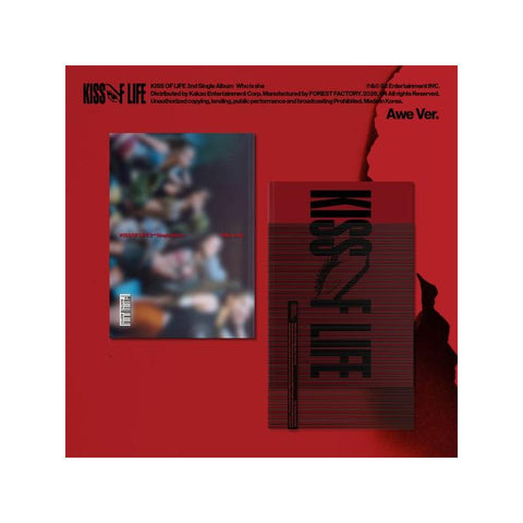 [PREORDER] : KISS OF LIFE - Who is she (AWE Ver.)