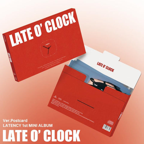 [PREORDER] : LATENCY - LATE O' CLOCK (Postcard Ver.)