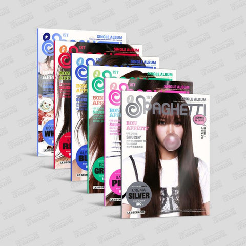 [PREORDER] : LE SSERAFIM - SPAGHETTI (COMPACT ver.)