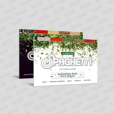 [PREORDER] : LE SSERAFIM - SPAGHETTI (Weverse Albums ver.)