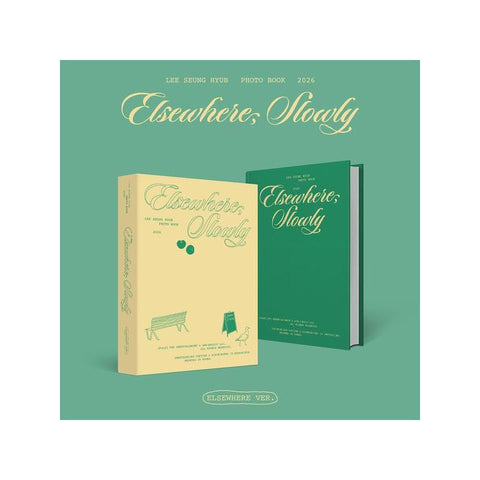 [PREORDER] : LEE SEUNG HYUB (N.Flying) - 'Elsewhere, Slowly' PHOTOBOOK (Elsewhere Ver.)