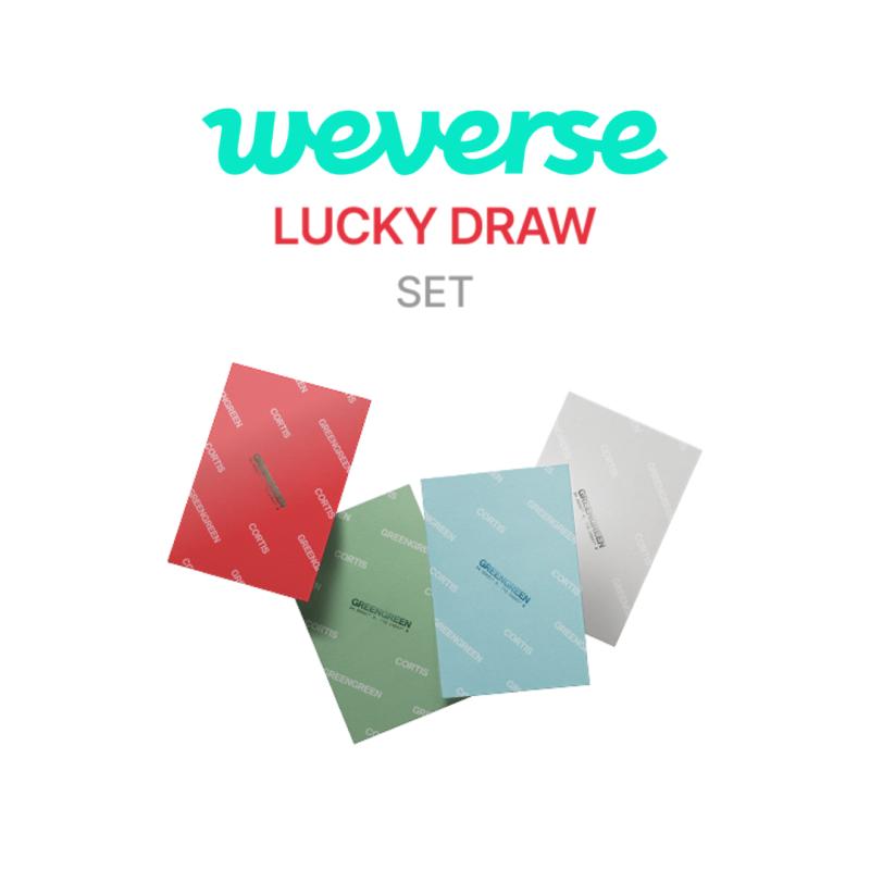 CORTIS 全員 Weverse US exclusive 限定 トレカ PREORDER] : [LUCKY DRAW WEVERSE SET] CORTIS - GREENGREEN (Weverse