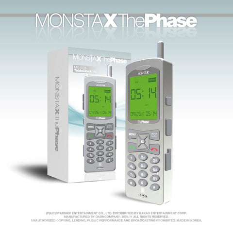 [PREORDER] : MONSTA X - The Phase (MX-0514 Table Clock ver.)