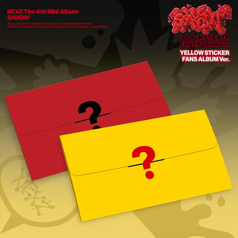 [PREORDER] : NEXZ - SAUCIN' (STICKER FANS ALBUM Ver.) (+Bonus)