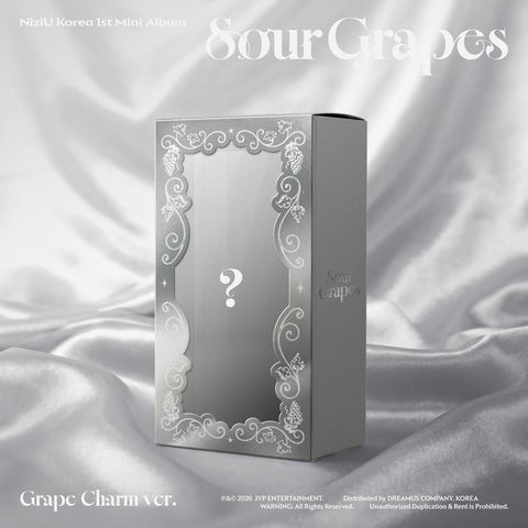 [PREORDER] : NiziU - Sour Grapes (Grape Charm ver.)