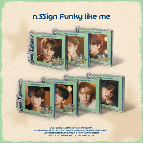 [PREORDER] : n.SSign - Funky like me (Mini Jewel ver.) (NEMO Ver.)