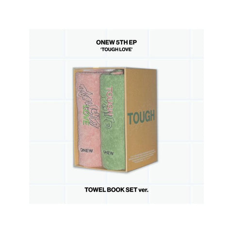 [PREORDER] : ONEW (SHINee) - TOUGH LOVE (TOWEL BOOK SET ver.)