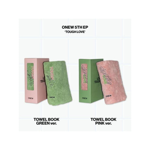[PREORDER] : ONEW (SHINee) - TOUGH LOVE (TOWEL BOOK ver.)