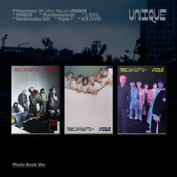 P1Harmony インタク UNIQUE ツーショ p1harmony-unique-photobook-