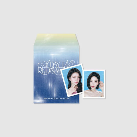 [PREORDER] : Red Velvet - 2026 Red Velvet FAN-CON : [A Day in Red & Velvet] : RANDOM ID PHOTO SET