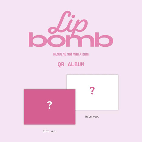 [PREORDER] : RESCENE - lip bomb (photocard QR ver.)