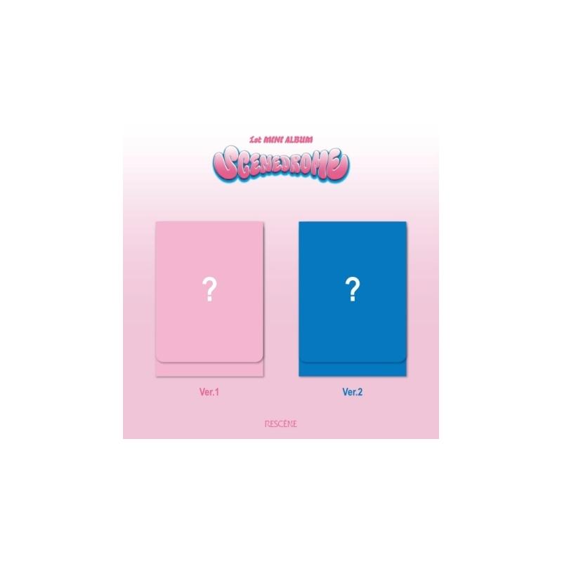 RESCENE - 1st Mini Album Scenedrome PLVE Version (Random) - Album K-Pop Senza CD Con QR Code, Inclusi Photocard E PCS - 2