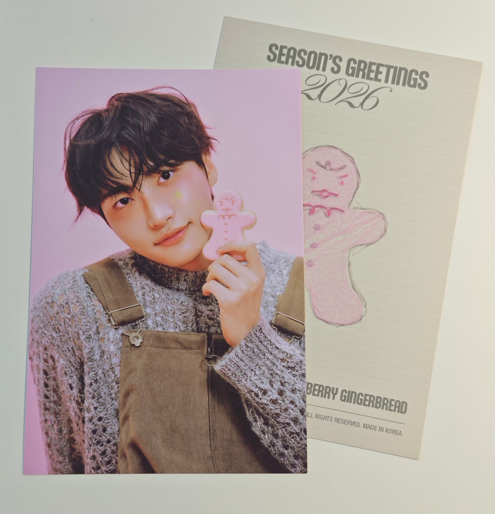 ATEEZ - 2026 SEASON'S GREETINGS Official Postcard (Seonghwa) – KYYO