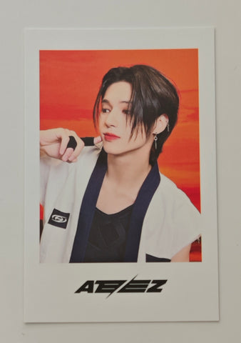 ATEEZ - THE WORLD EP.FIN : WILL Makestar Official Polaroid Photocard (Wooyoung)