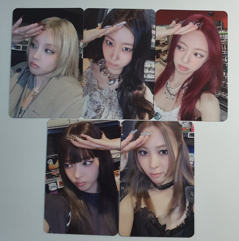 ITZY - TUNNEL VISION MAKESTAR Official Photocard