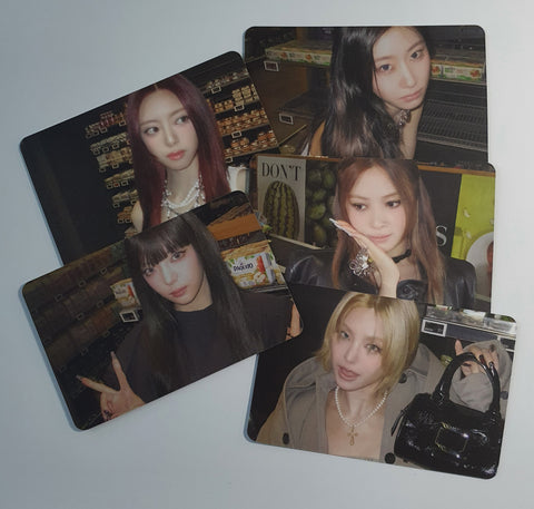ITZY - TUNNEL VISION APPLEMUSIC Official Photocard