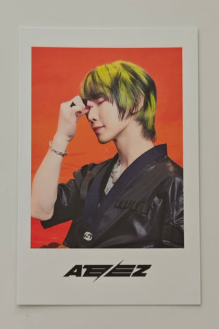 ATEEZ - THE WORLD EP.FIN : WILL Makestar Official Polaroid Photocard (Yeosang)
