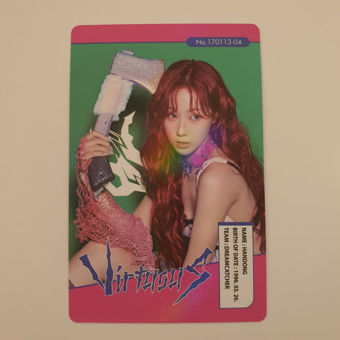 DREAMCATCHER - VirtuouS Officiel Photocard (Limited vers) Handong