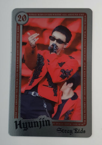 STRAY KIDS - World Tour dominATE JAPAN 2025 Official Photocard (HYUNJIN#20R)