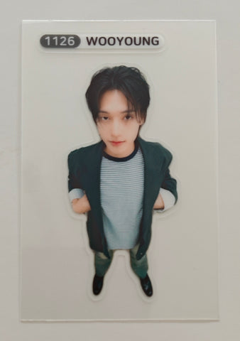 ATEEZ - GOLDEN HOUR : Part.5 Hellolive Official sticker (Wooyoung)