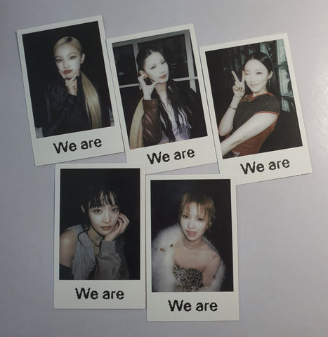 I-DLE - We are Weverse Polaroid Photocard