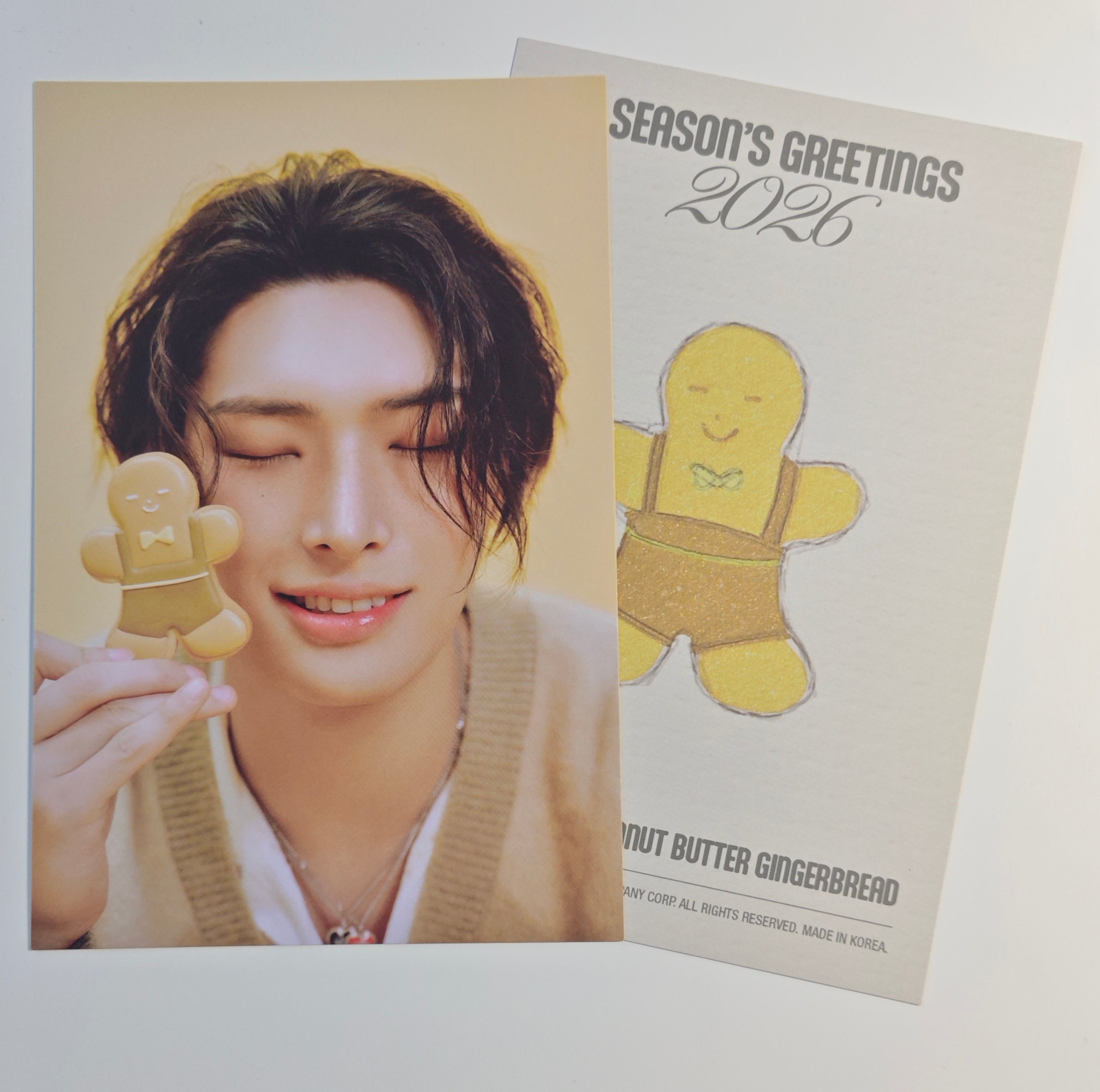 ATEEZ - 2026 SEASON'S GREETINGS Official Postcard (Mingi) – KYYO