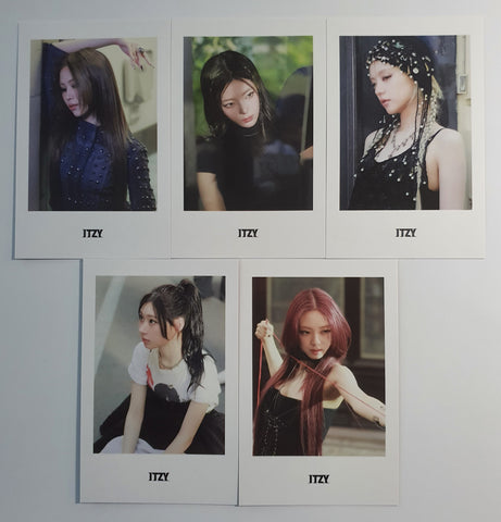 ITZY - TUNNEL VISION MAKESTAR  Official Polaroid Photocard