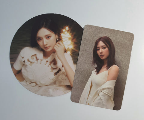TZUYU (TWICE) - ABOUTZU Coaster card & Photocard