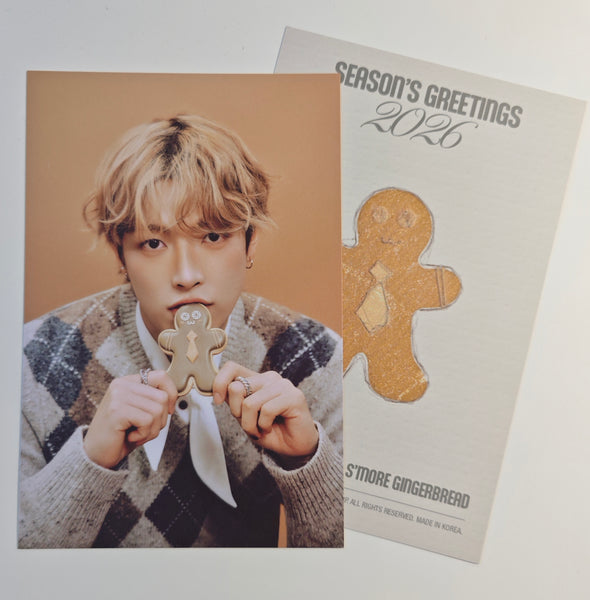 ATEEZ - 2026 SEASON'S GREETINGS Official Postcard (Hongjoong) – KYYO
