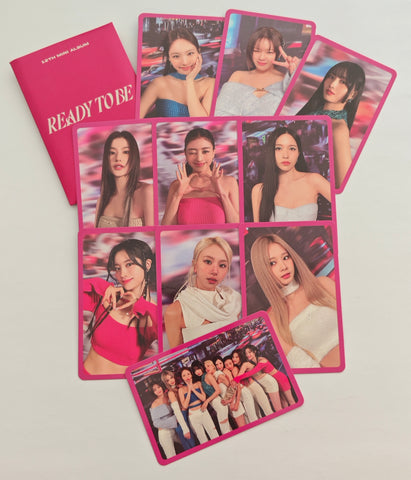 TWICE - Ready To Be Official Set of 10 Photocards (pink)