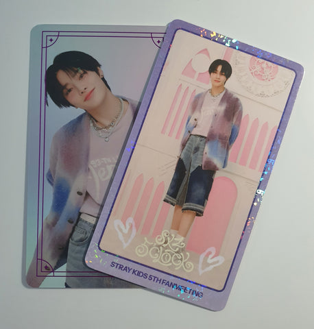 STRAY KIDS - FANMEETING [SKZ 5'CLOCK] SPECIAL TRADING CARD (I.N)
