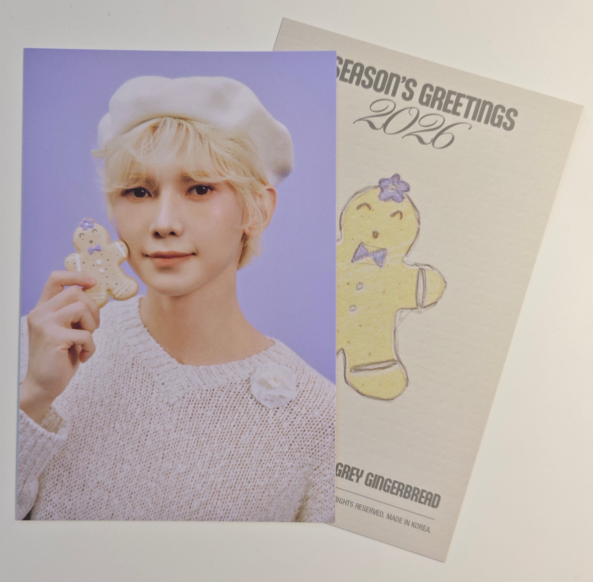 ATEEZ - 2026 SEASON'S GREETINGS Official Postcard (Yeosang) – KYYO